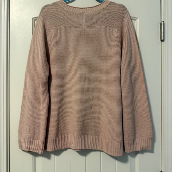 Eileen Fisher Women’s Organic Linen/cotton Dusty Rose Knitted Sweater Size L‎ - Picture 3 of 8